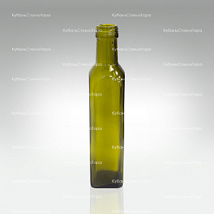 Бутылка 0,250  (31,5)"MARASCA" оливковая стекло оптом и по оптовым ценам в Ростове-на-Дону