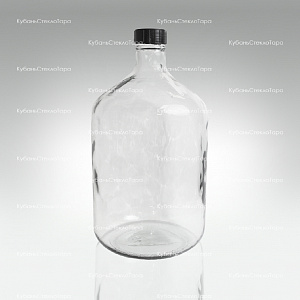 Бутыль 15,0 л Казацкий (прозрачный) стеклянный оптом и по оптовым ценам в Ростове-на-Дону