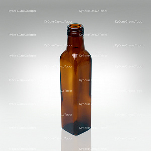Бутылка 0,250  "MARASCA" коричневая (31,5) стекло оптом и по оптовым ценам в Ростове-на-Дону
