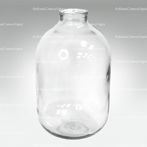 Бутыль 15,0 л (110) прозрачный стеклянный с крышкой оптом и по оптовым ценам в Ростове-на-Дону