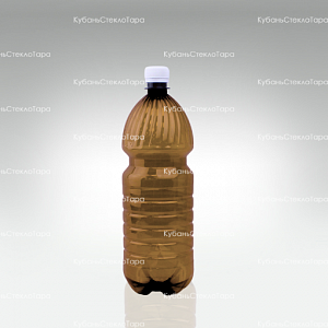 Бутылка ПЭТ 1,0 коричневая с колпачком (28) оптом и по оптовым ценам в Ростове-на-Дону