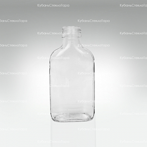 Бутылка 0,250 л "Фляжка" (28) стекло оптом и по оптовым ценам в Ростове-на-Дону