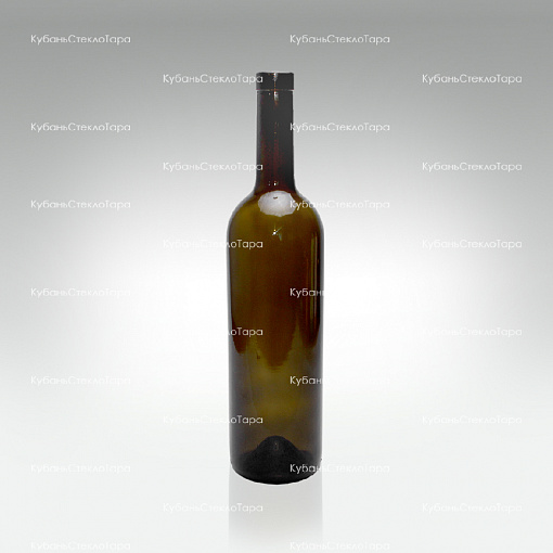 Бутылка 0,750 Бордо оливковая (П-29-А4) стекло оптом и по оптовым ценам в Ростове-на-Дону