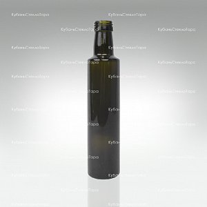 Бутылка 0,250  (31,5)"DORIKA" оливковая стекло оптом и по оптовым ценам в Ростове-на-Дону