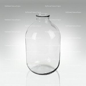 Бутыль СКО 10л (прозрачный) стеклянный оптом и по оптовым ценам в Ростове-на-Дону