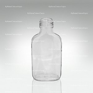 Бутылка 0,100 "Пляшка" стекло оптом и по оптовым ценам в Ростове-на-Дону
