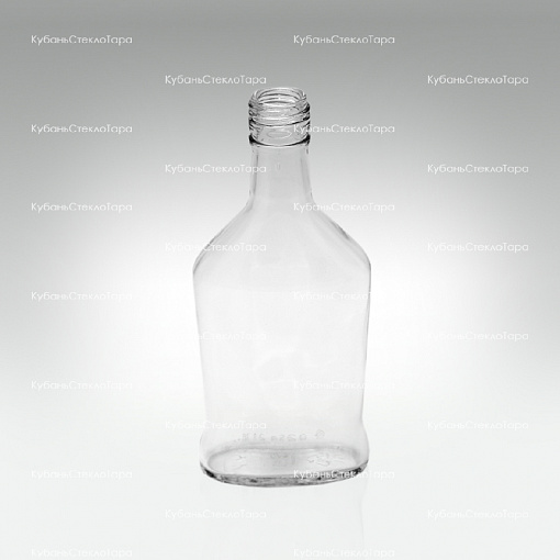 Бутылка 0,250 л "Фляжка"(28) стекло оптом и по оптовым ценам в Ростове-на-Дону